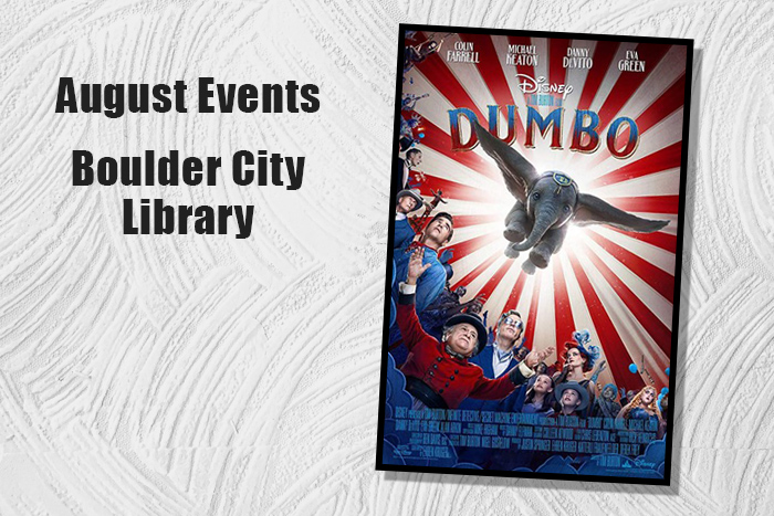 August Events Library Boulder City, NV