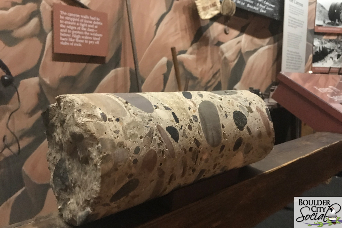 Core Sample Hoover Dam Museum Boulder City, NV