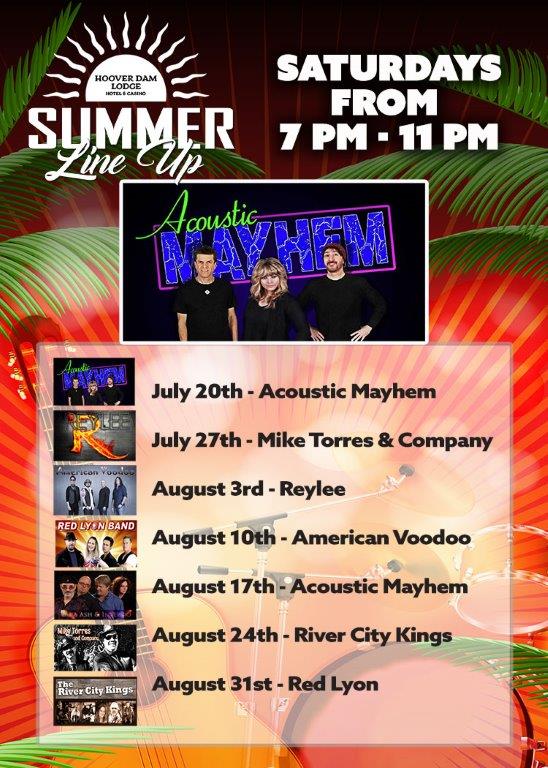 July-20 Hoover Dam Lodge Boulder City, NV