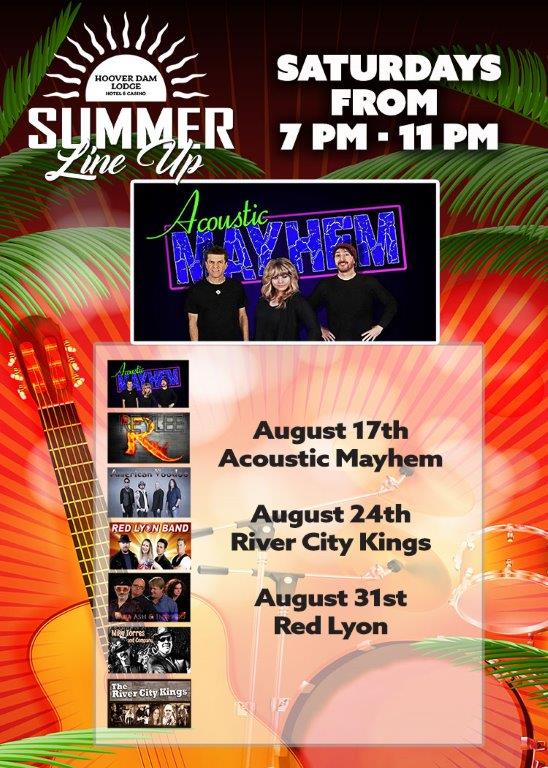 August-17 Hoover Dam Lodge Boulder City, NV