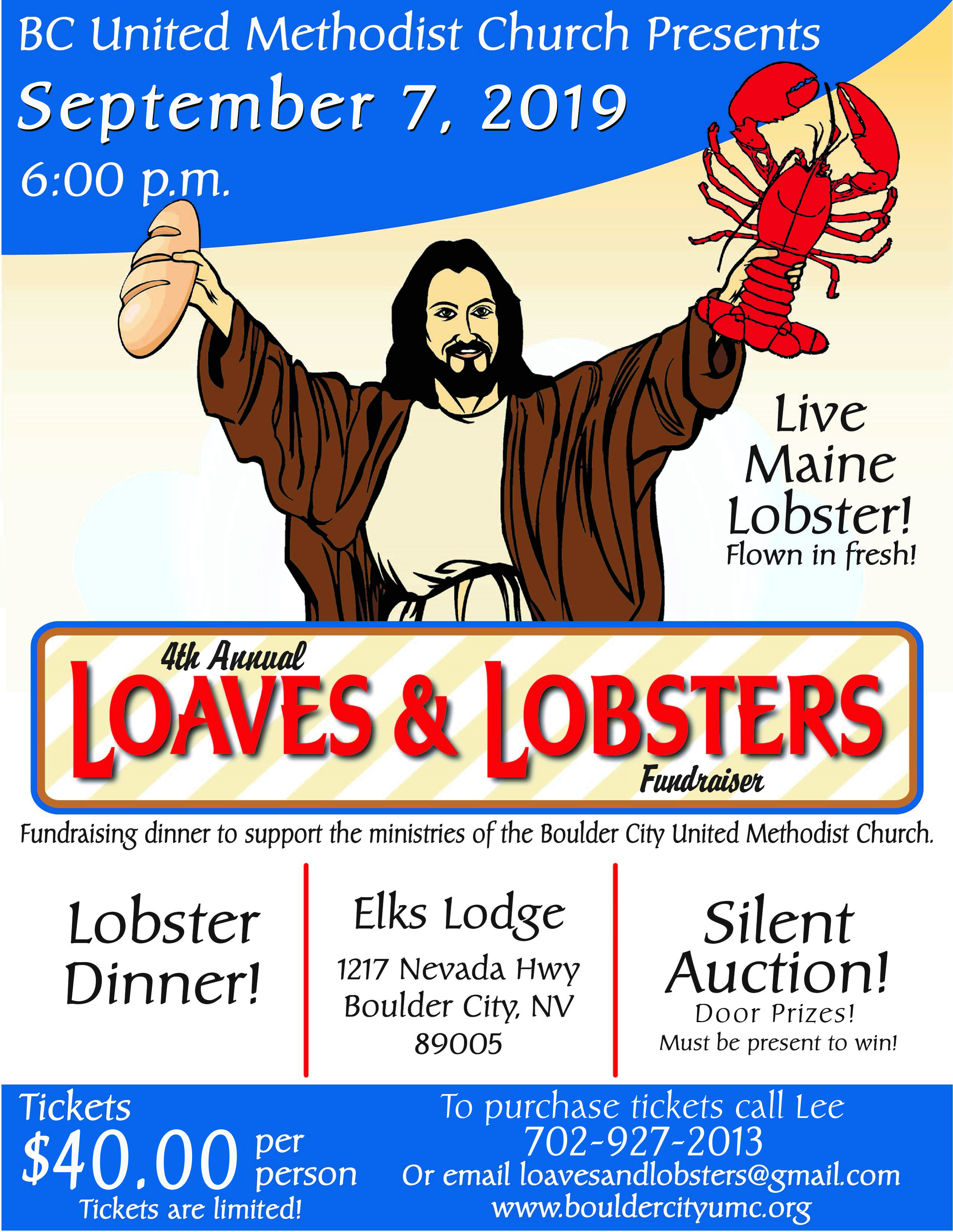 United Methodist Lobsters Boulder City, NV