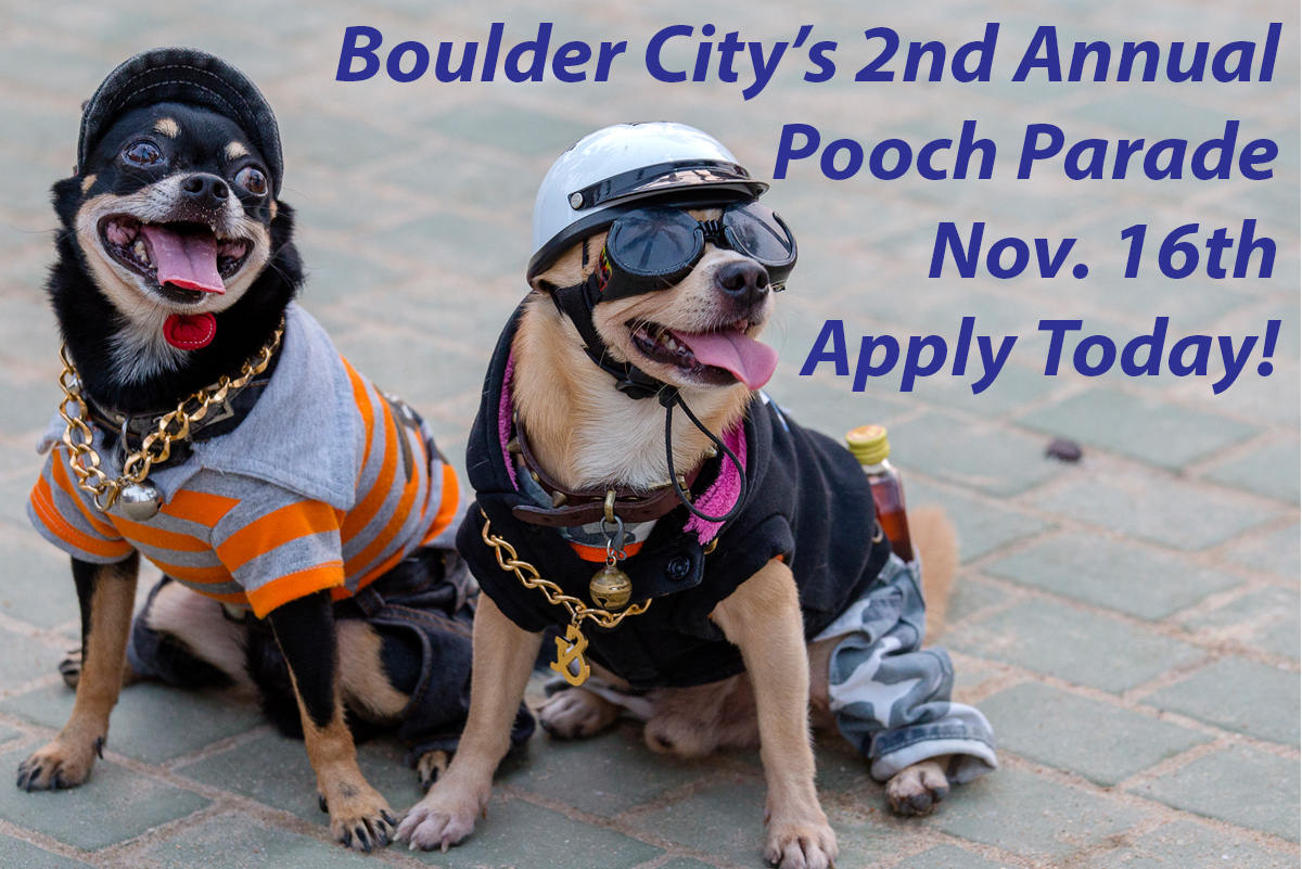 Pooch Parade App Open Boulder City, Nevada