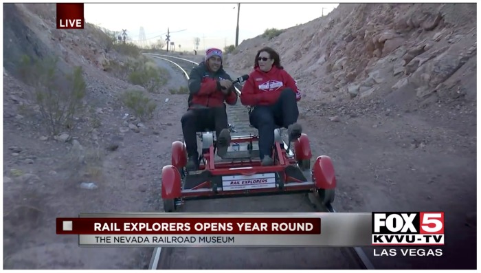 Rail Explorers Fox 5 Boulder City, Nevada