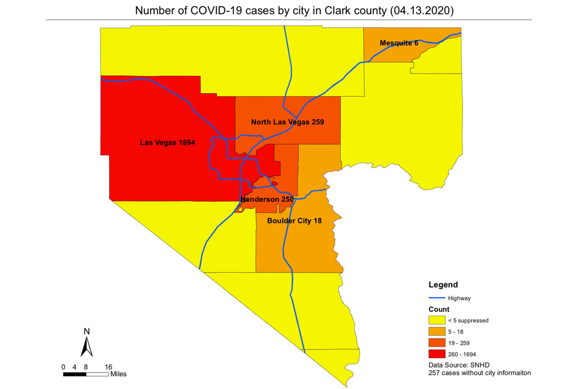 COVID-19 Boulder City, Nevada