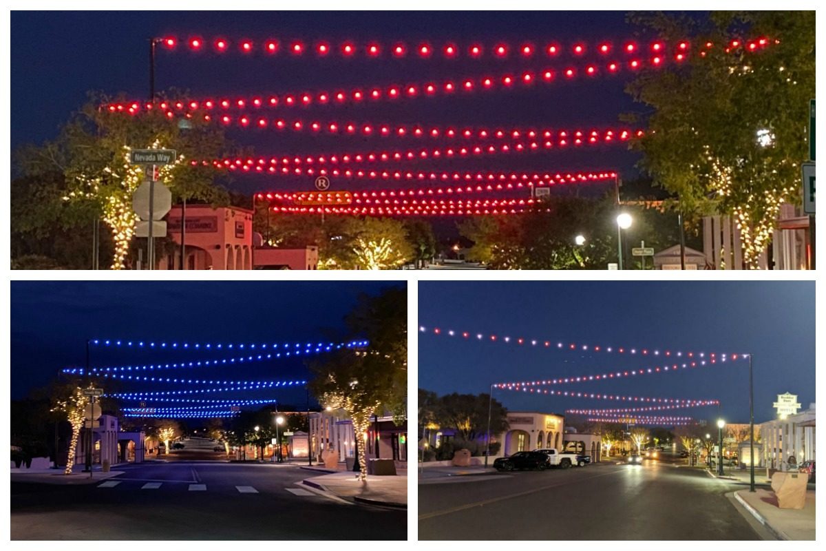 Bistro Lights Colors Boulder City, Nevada
