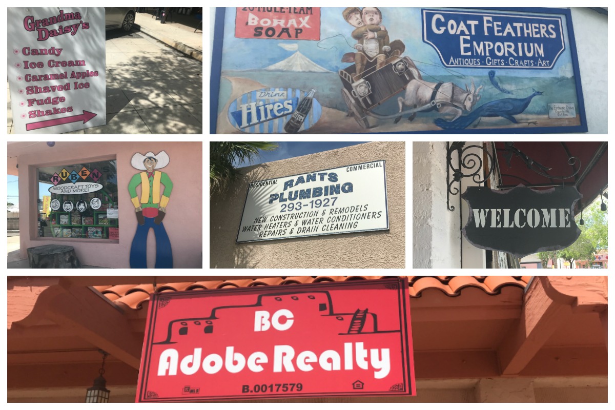 Collage Boulder City, Nevada