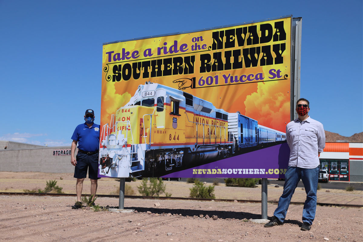 New Signs Railroad Museum Boulder City, Nevada