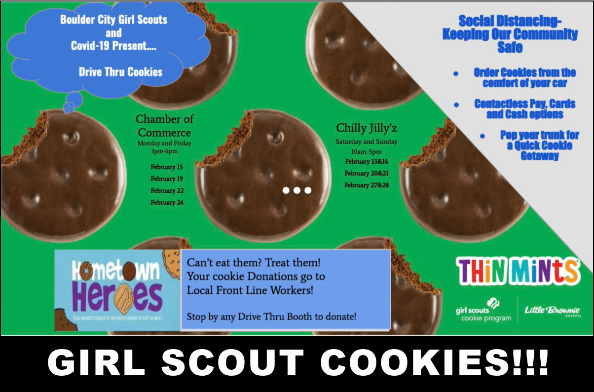 Boulder City Girl Scouts Drive Thru Boulder City, Nevada
