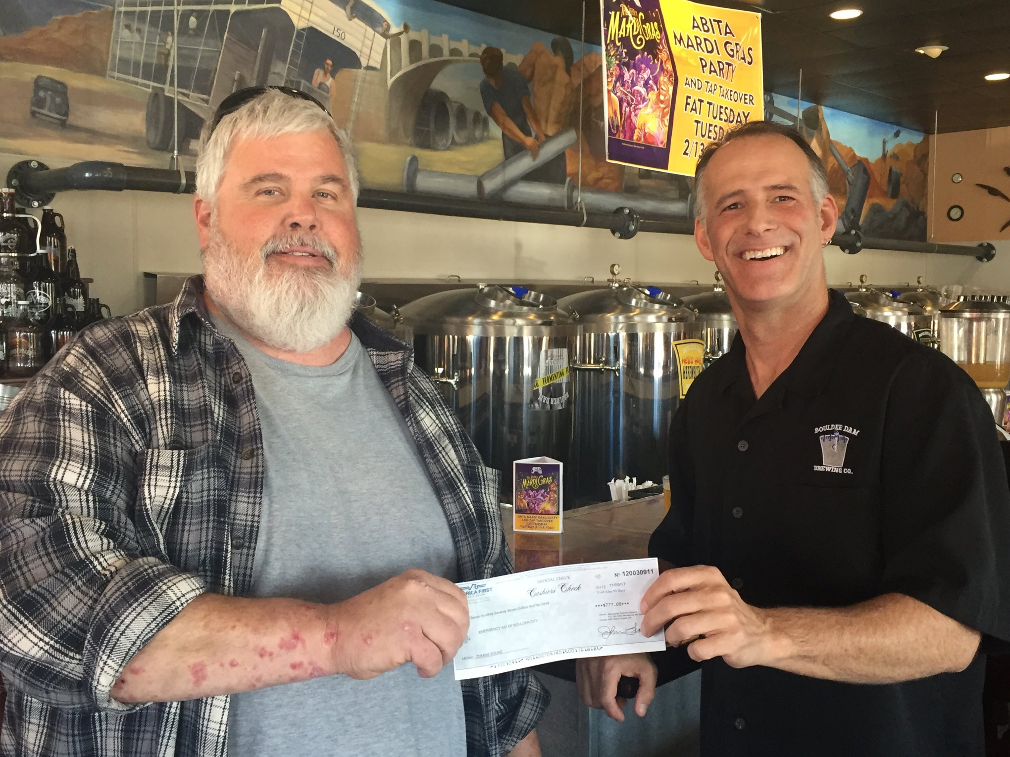 Boulder Dam Brewing Co. Awards, Boulder City, NV