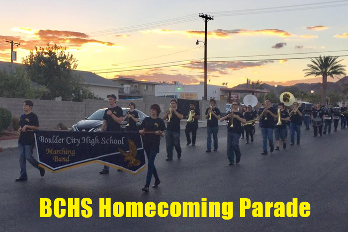 BCHS Homecoming Parade Boulder City, NV