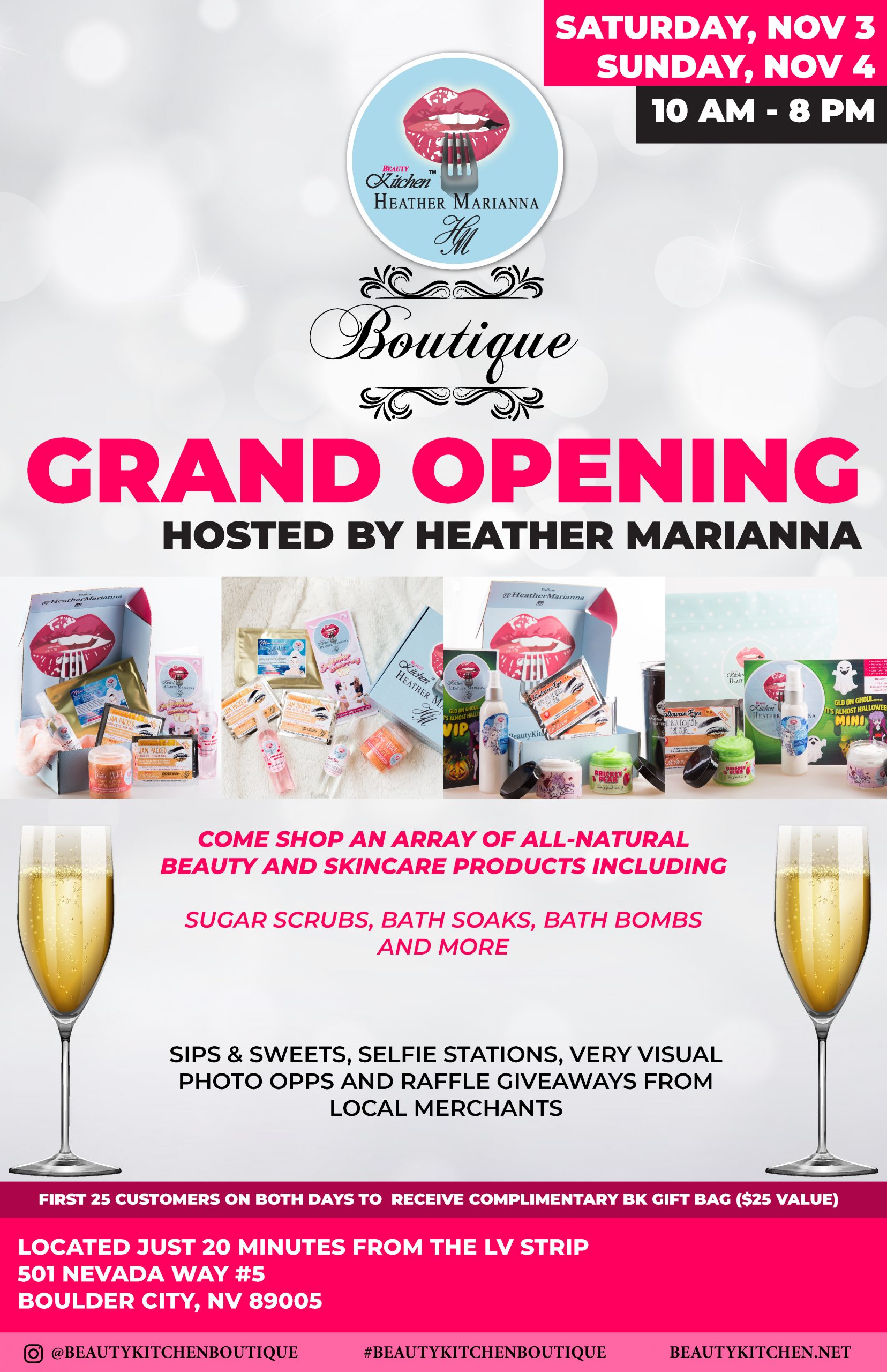 Beauty Kitchen Boutique Grand Opening Boulder City, NV