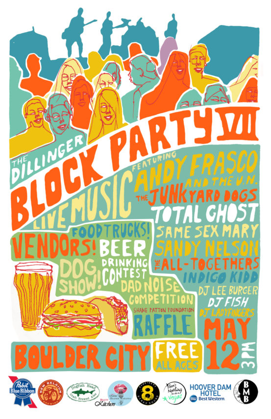 BLOCK PARTY Flyer Boulder City, Nevada
