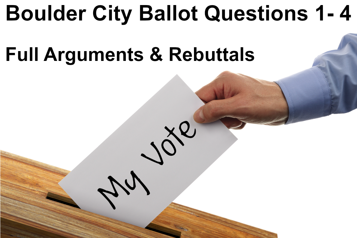 Ballot Questions 2019 Boulder City, Nevada