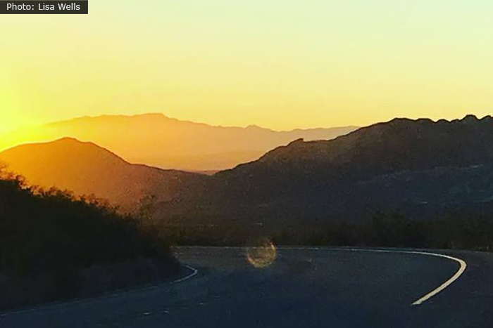Fan Photo: Sunset at Lake Mead