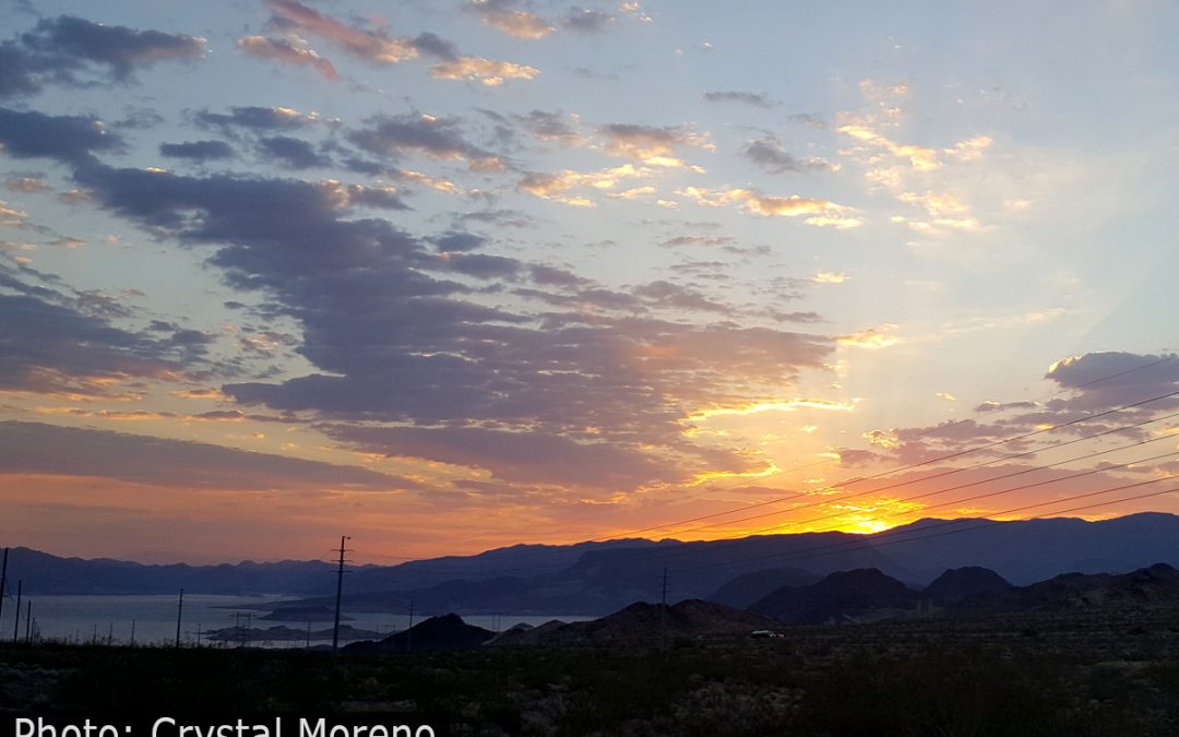 This Week’s Fan Photo: Sunrise over Lake Mead