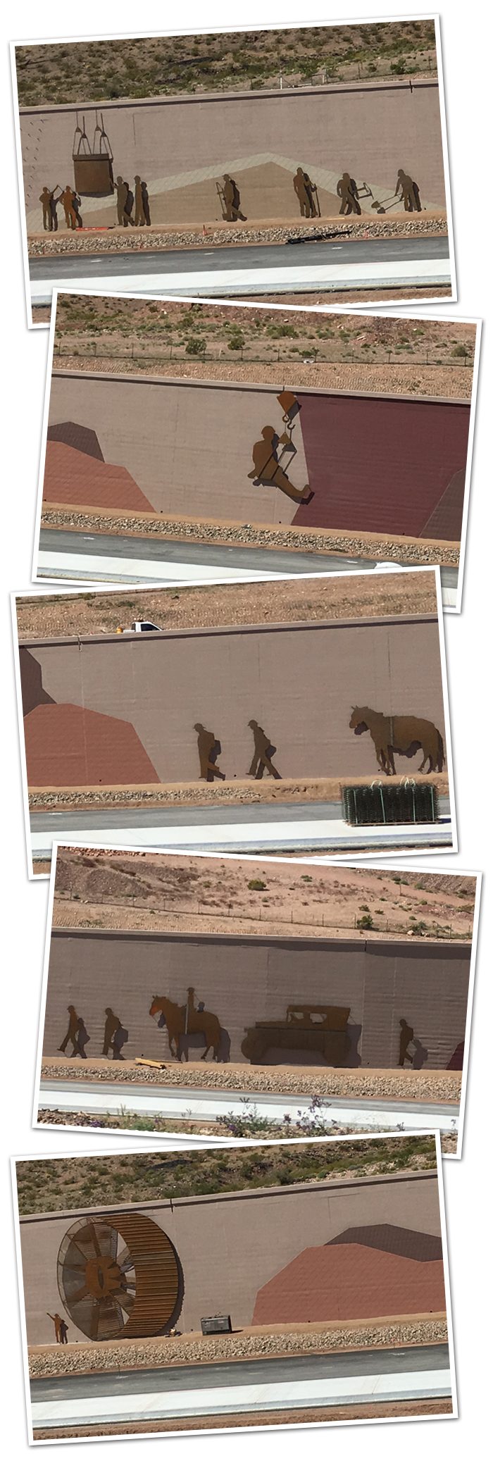 I-11 Artwork - Round 3 Near Boulder City, Nevada