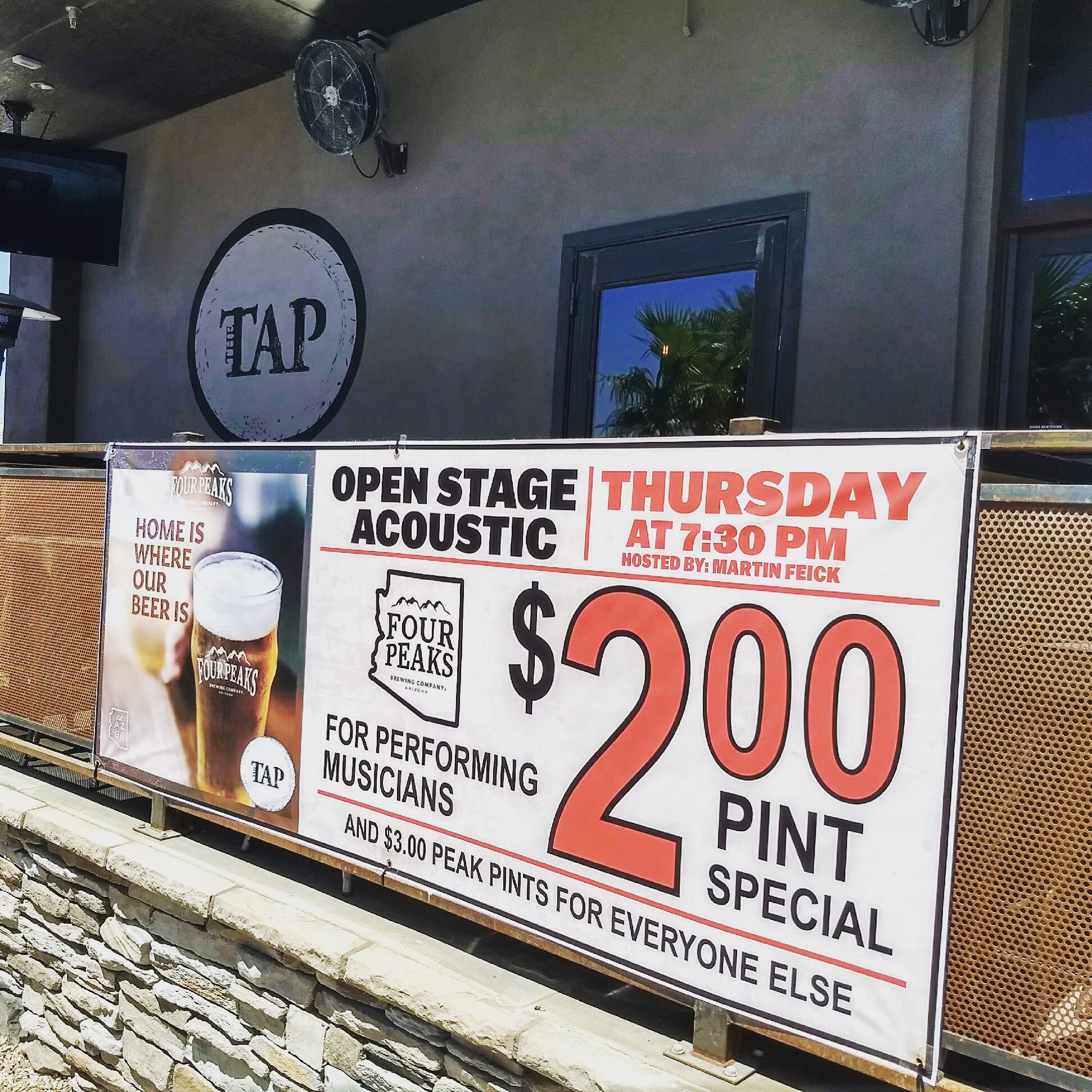 The Tap Signage, Boulder City, Nevada