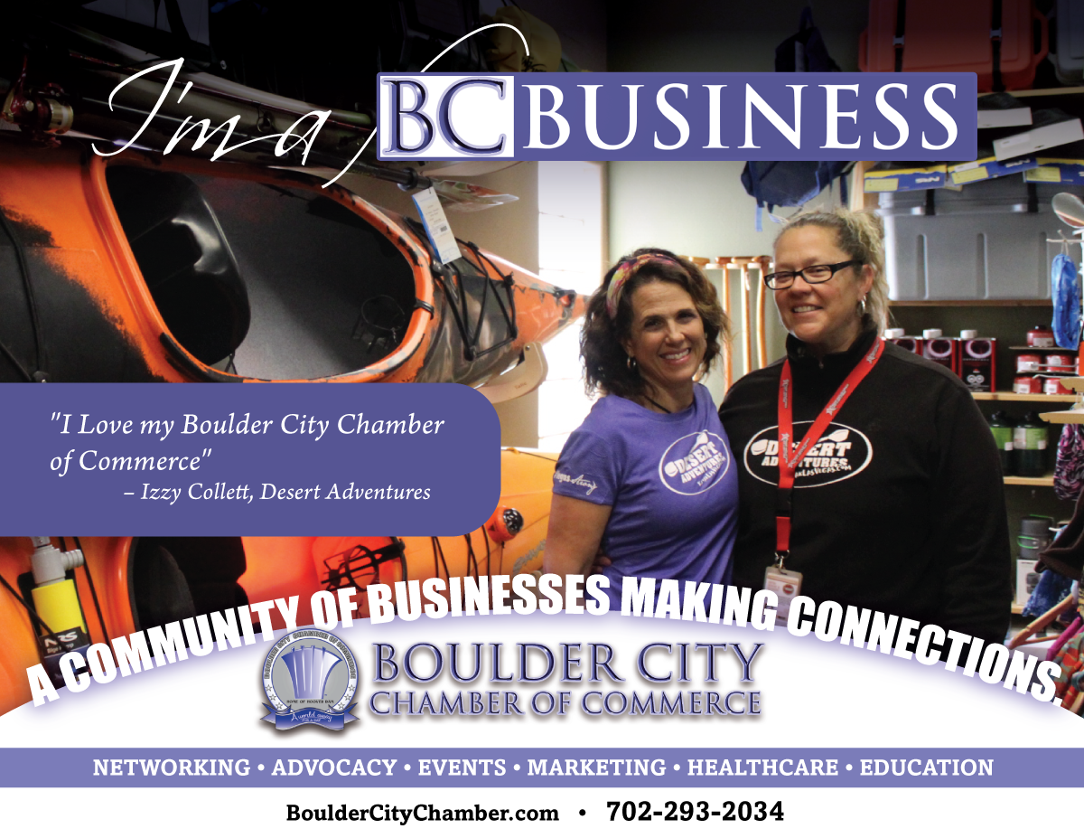 I'm a BC Business Chamber of Commerce Boulder City, NV