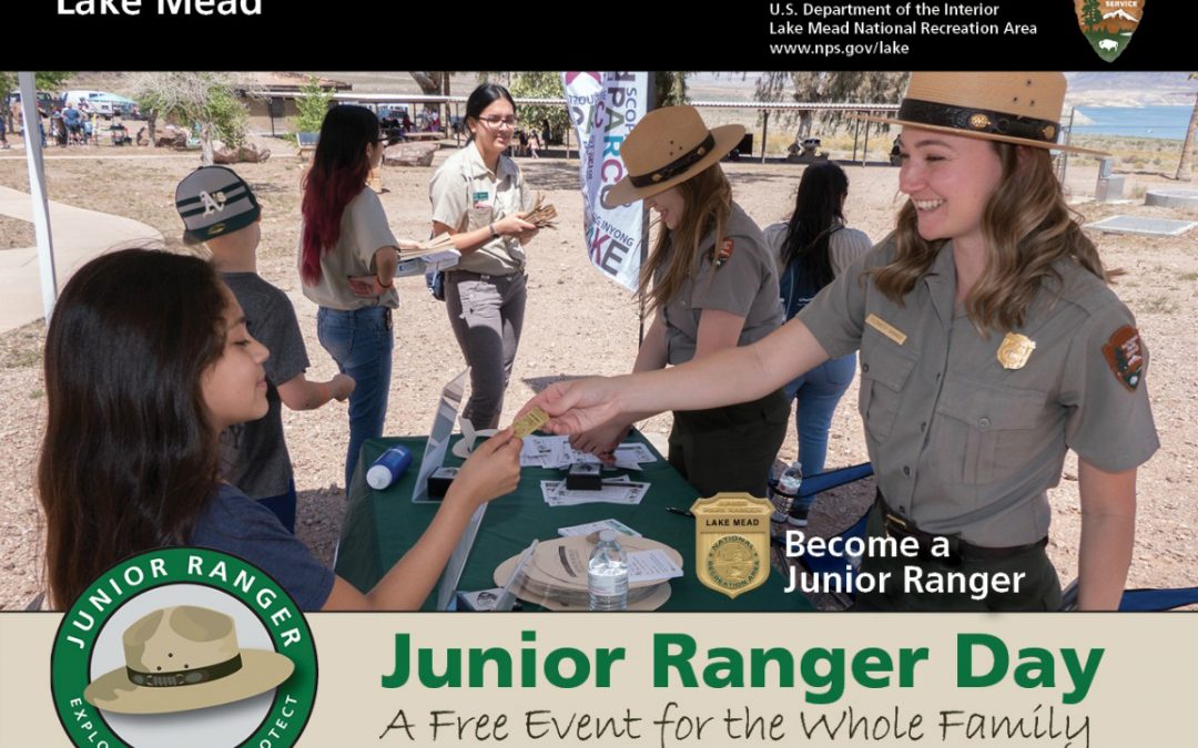 Junior Ranger Day is Saturday April 21st