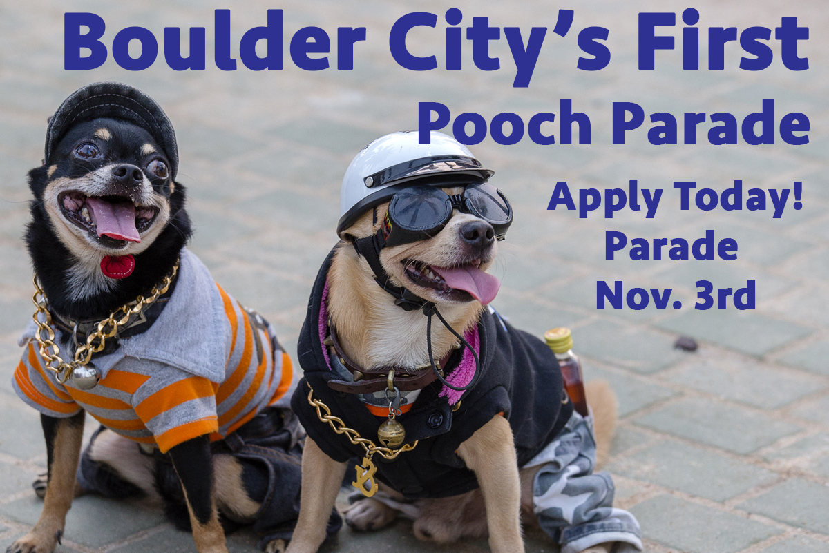 Pooch Parade Applications Boulder City, Nevada
