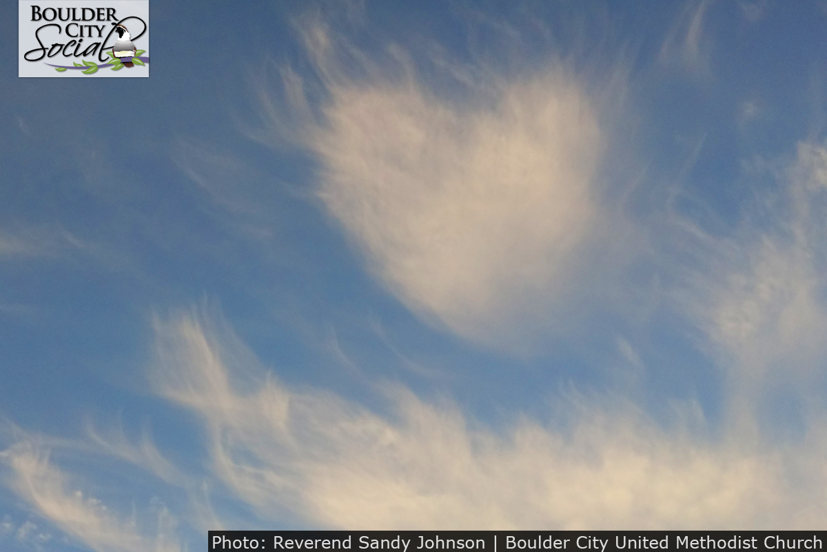 Sandy Johnson Heart Cloud in Boulder City, Nevada