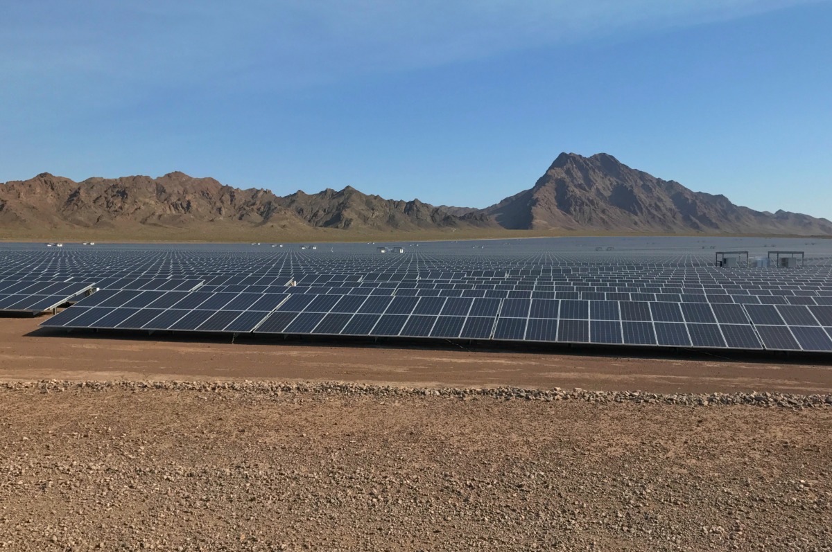 Solar Panel Field Boulder City, Nevada