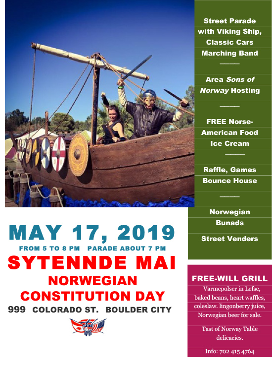 Sytennde Mai 2019 Boulder City, Nevada
