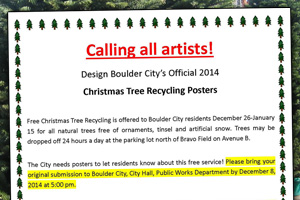Know A Tree Recycling Poster Artist?