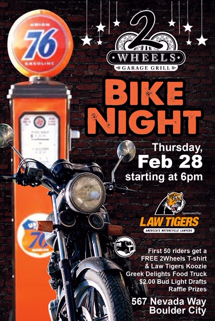 2Wheels Bike Night Boulder City, NV