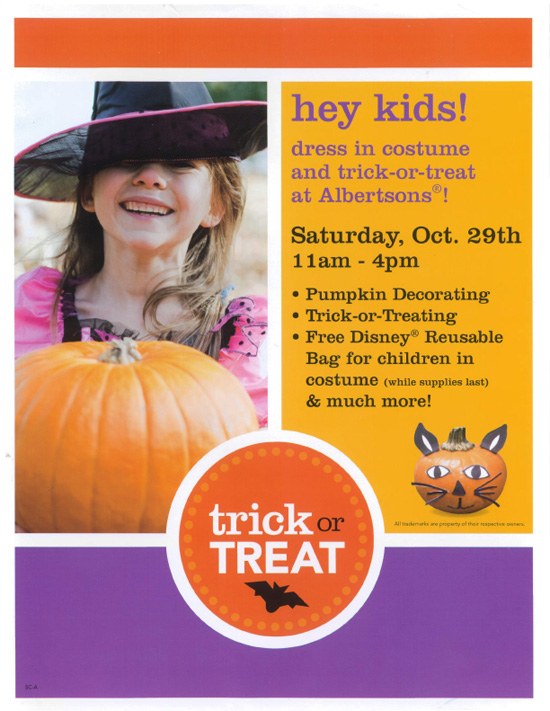 Albertsons Trick or Treat - Boulder City, NV Albertsons Trick or Treat - Boulder City, NV