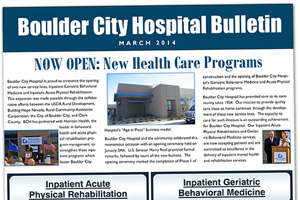 Boulder City Hospital Newsletter