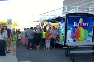 BC Shavee's Brings Shave Ice & Waffles