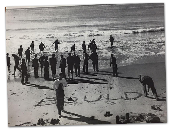Boulder City High School Students at Lake Mead in 1949