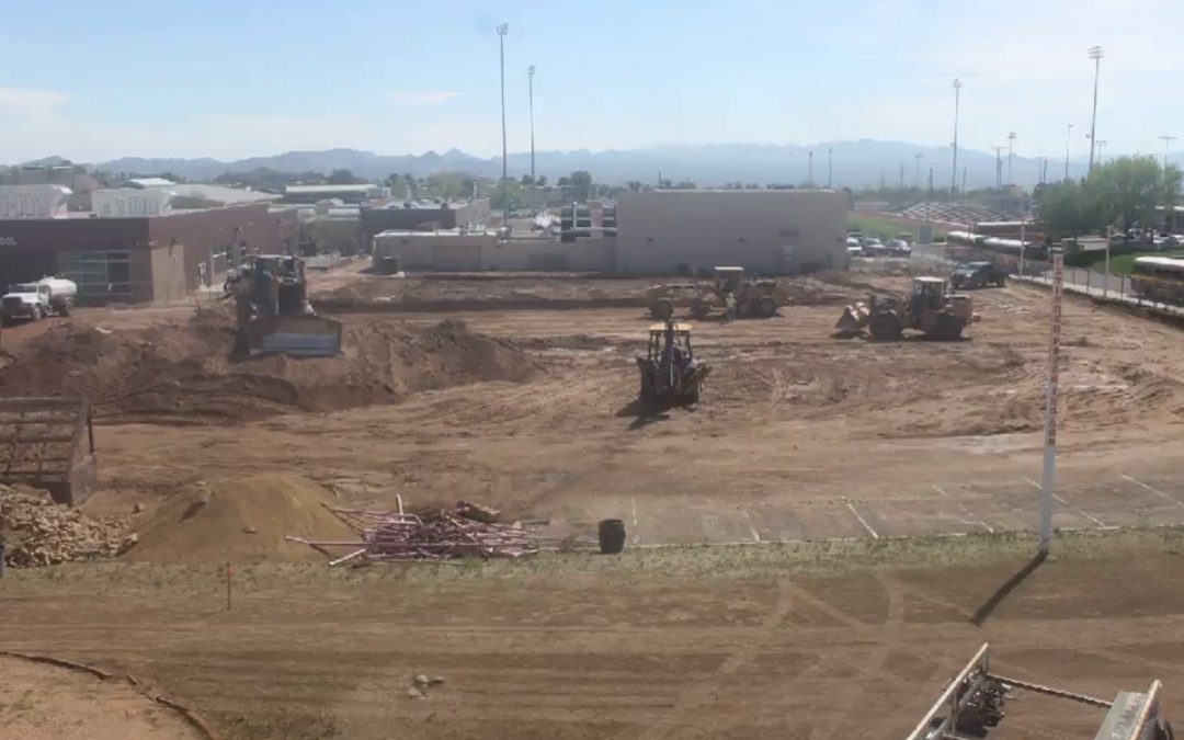 Boulder City High School New Theater Construction Cam