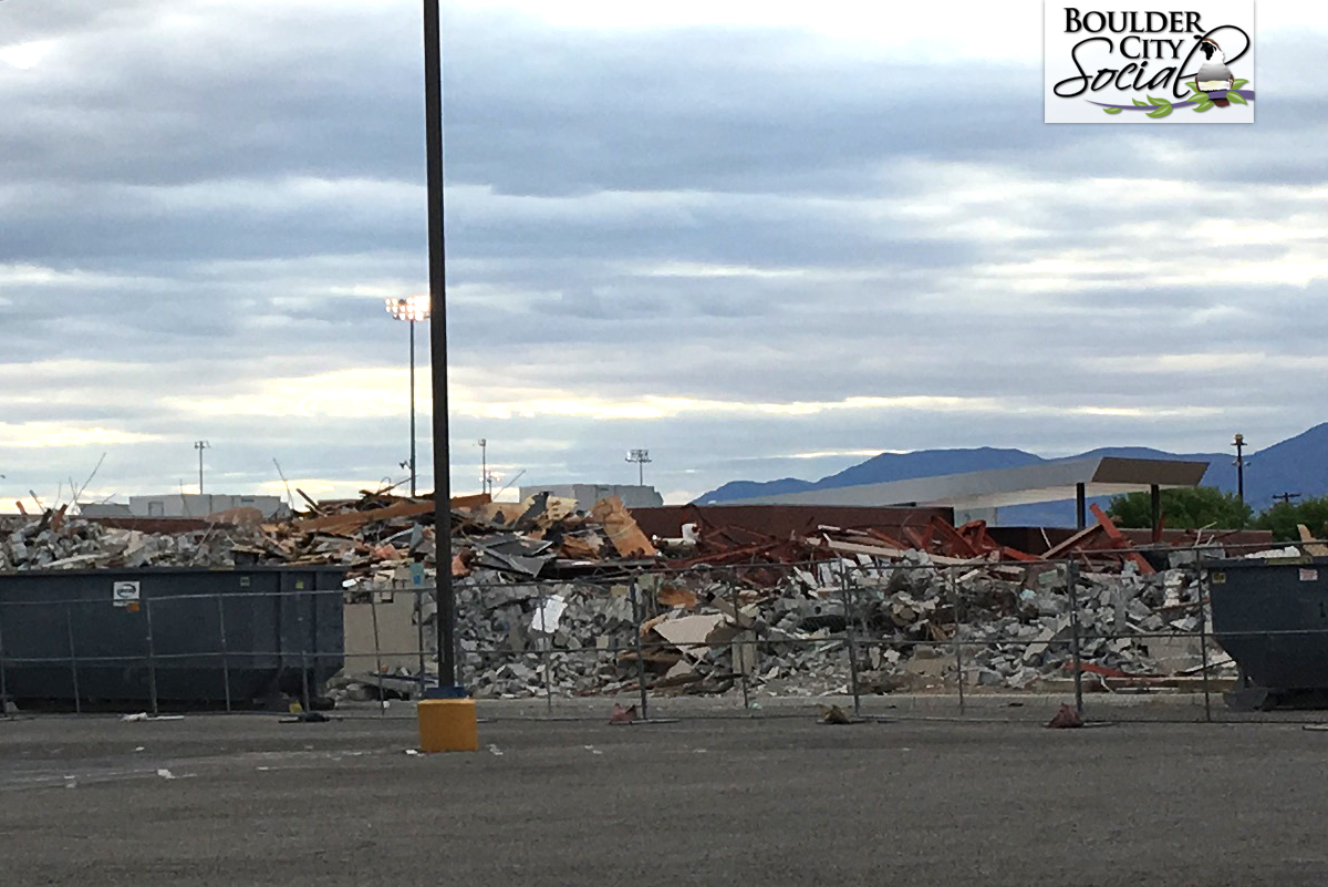 Boulder City High School Theater Demolished