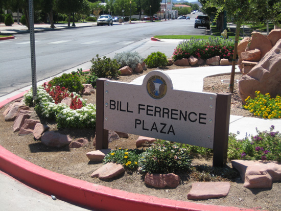 Bill FerrenceSign in Boulder City, NV - After Bill FerrenceSign in Boulder City, NV - After