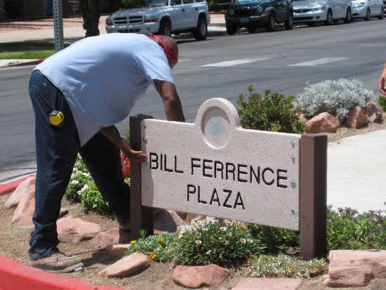 Bill FerrenceSign in Boulder City, NV - During Bill FerrenceSign in Boulder City, NV - During