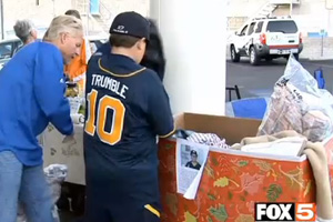 Blankets for Blaze on Fox 5 News