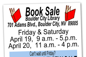 Library Book Sale is Thurs-Sat