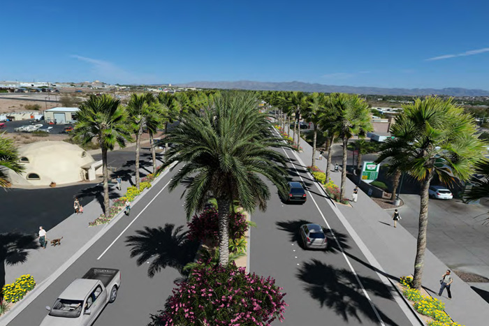 Artist Rendering of Boulder City Parkway
