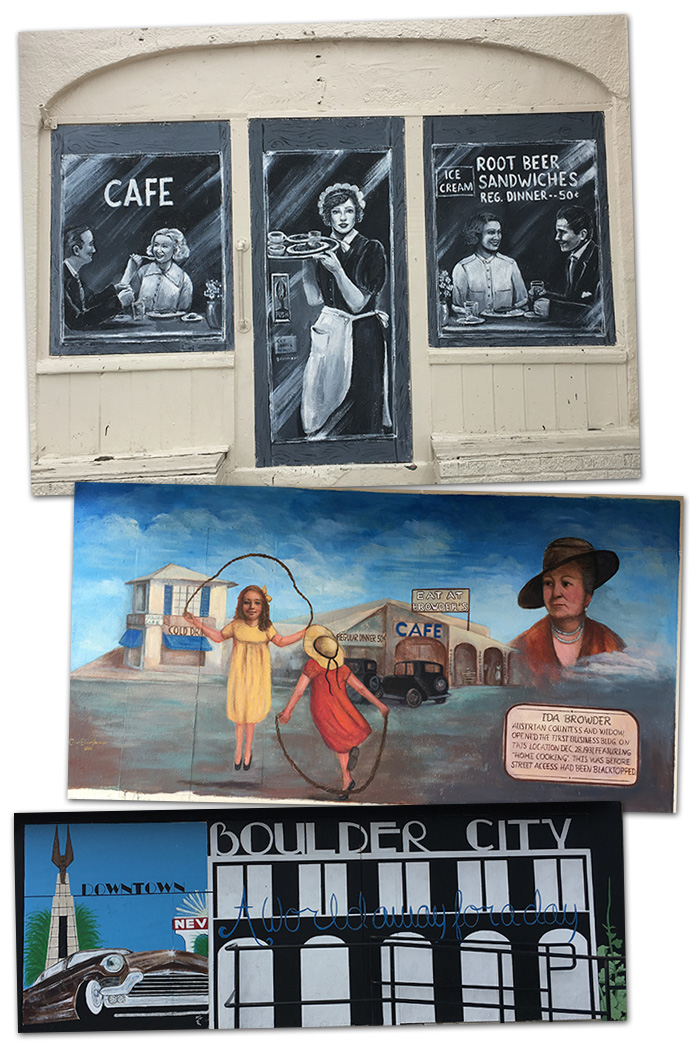 Browder Building Murals in Boulder City, Nevada