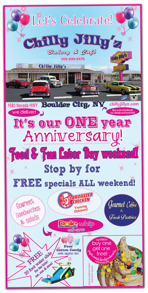 Chilly Jilly'z One Year Anniversary Party in Boulder City, Nevada