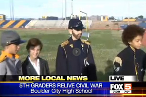 MPK Civil War Re-Enactment on Fox 5 News