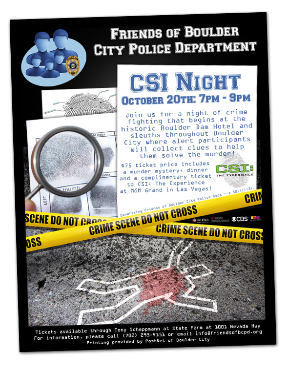 CSI Night 2012 in Boulder City, Nevada