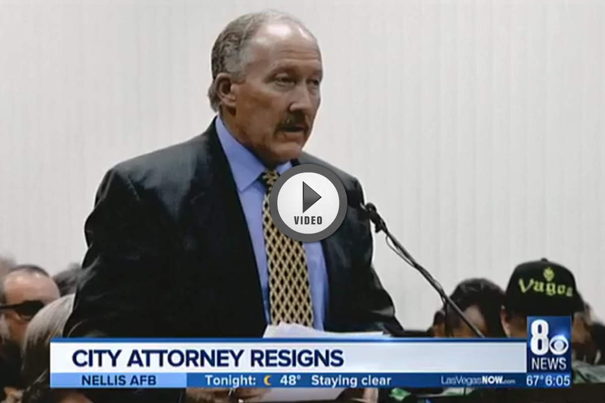 Boulder City, Nevada Attorney Dave Olsen Resigns