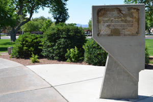 New Monument Up In Wilbur Square