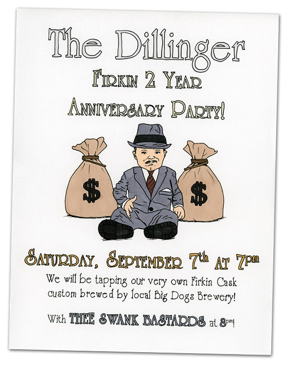 The Dillinger 2nd Anniversary Party in Boulder City, Nevada