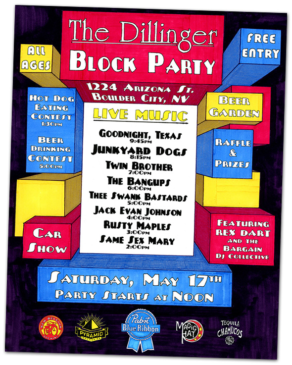 Dillinger Block Party in Boulder City, NV