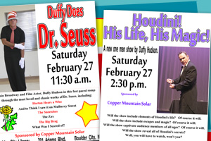 A Duffy Double Feature w/Seuss & Houdini