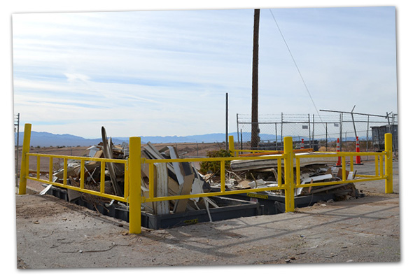 Dumpster Barriers in Boulder City, Nevada